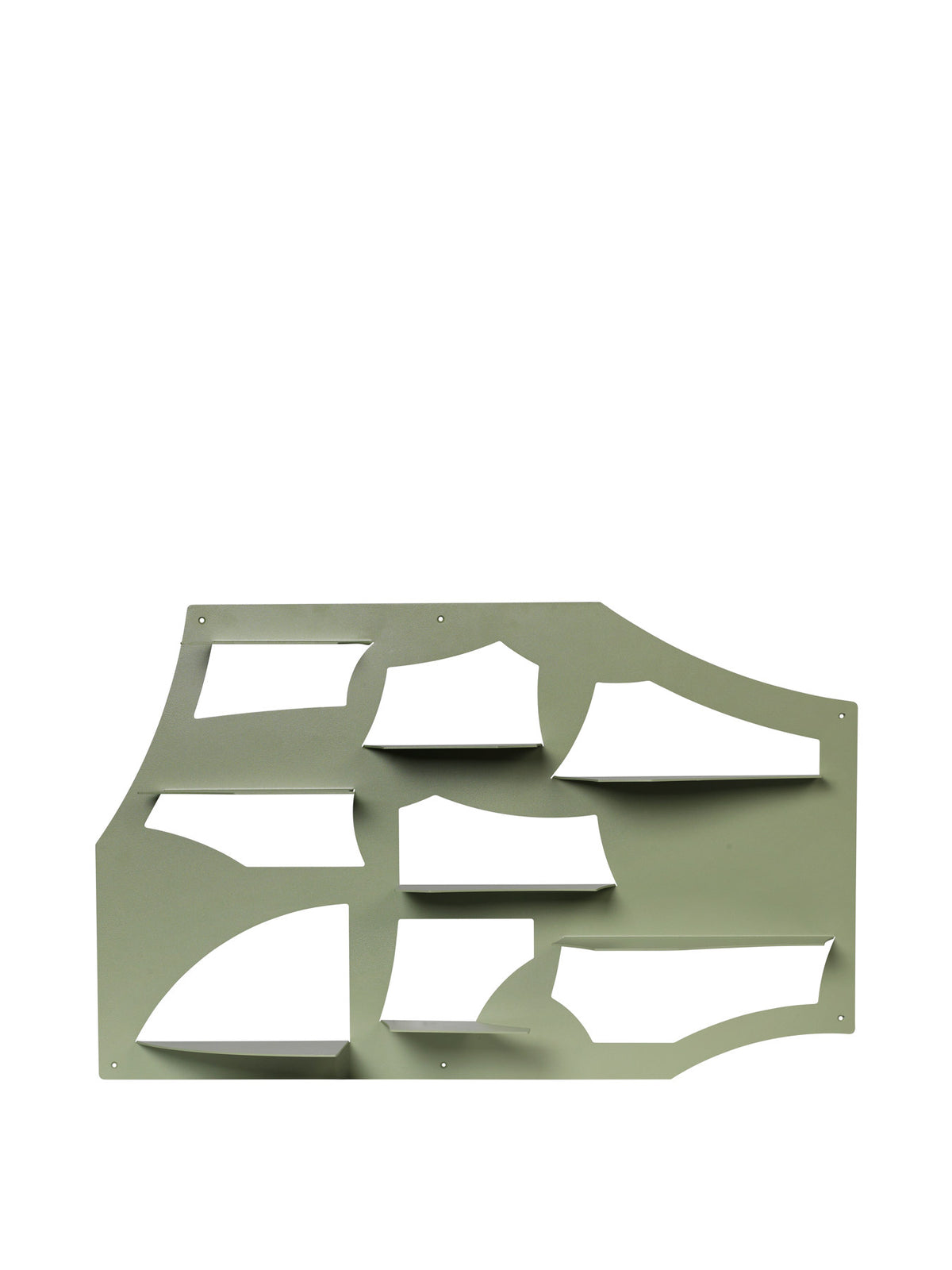 Leta Regal in Teegrün präsentiert im Onlineshop von KAQTU Design AG. Wandregal ist von Ferm Living
