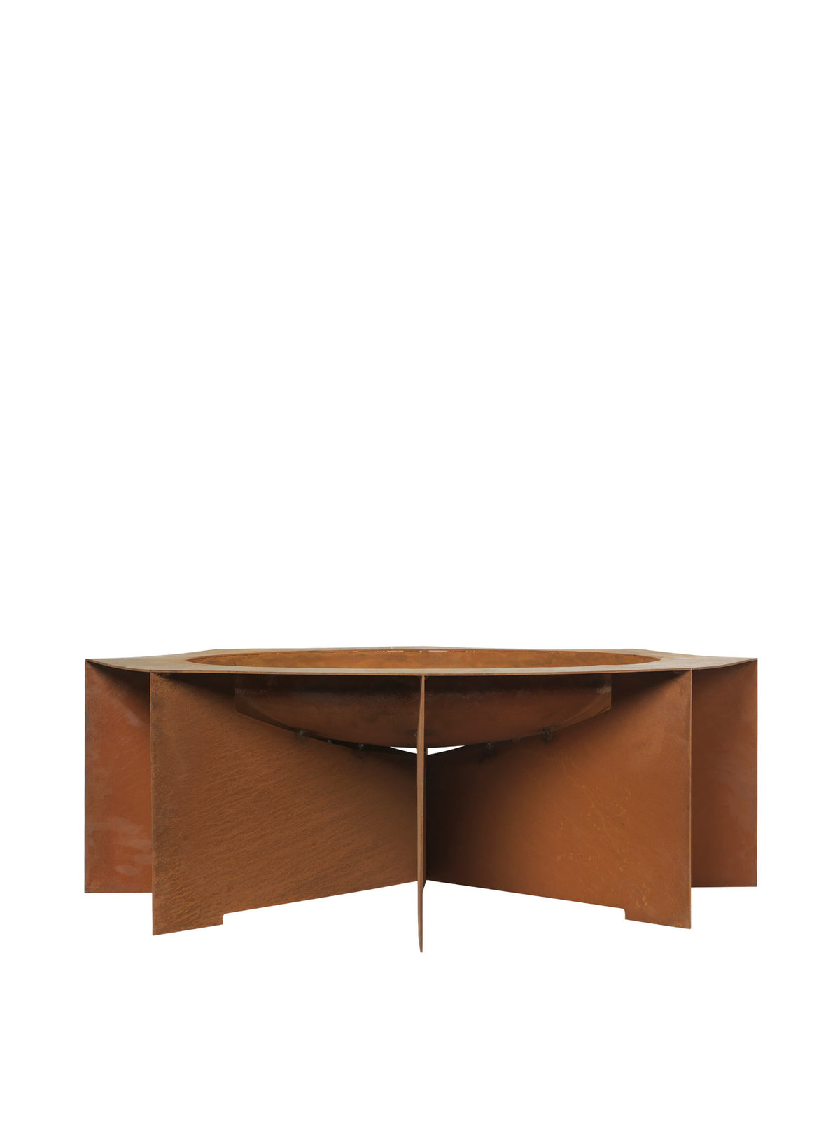 Otte Feuerstelle in Rost präsentiert im Onlineshop von KAQTU Design AG. Feuerschale ist von Ferm Living