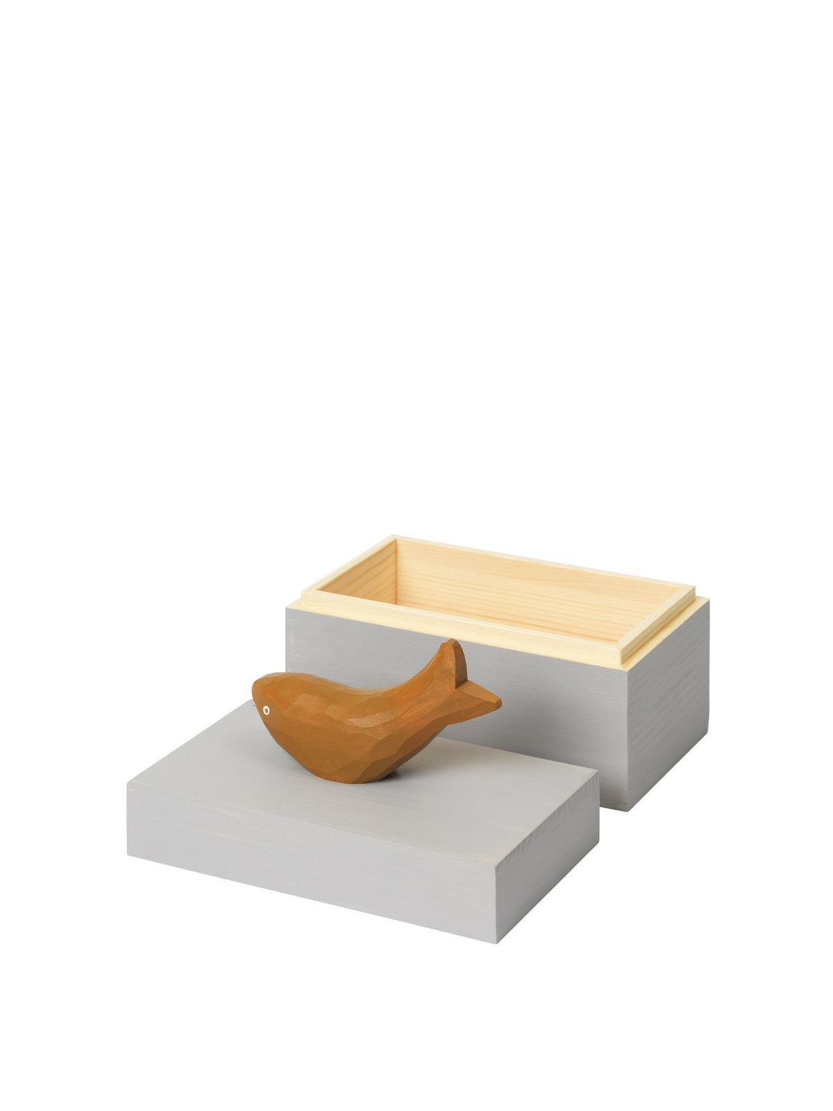 Harbour Box in Nebelblau/Aged Gold präsentiert im Onlineshop von KAQTU Design AG. Spielzeug ist von Ferm Living