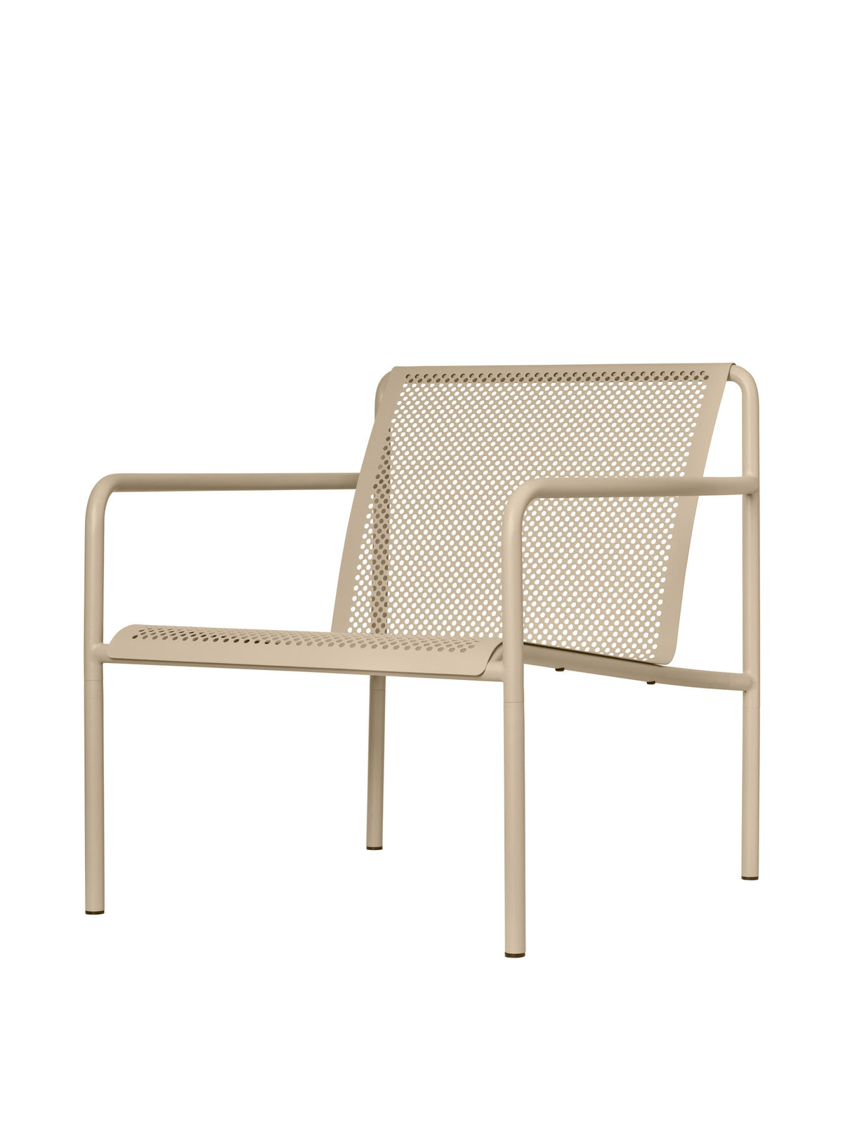Dapple Lounge Chair mit Armlehnen in Kaschmir präsentiert im Onlineshop von KAQTU Design AG. Outdoor-Sessel mit Armlehnen ist von Ferm Living