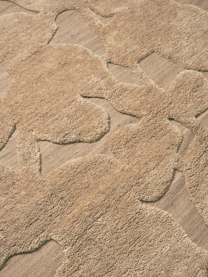 Cilla Teppich 170 x 240  in Tan präsentiert im Onlineshop von KAQTU Design AG. Teppich ist von Ferm Living