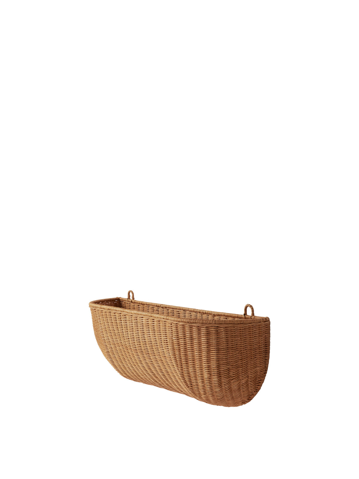 Braided Wall Pocket 75x14 in Natural präsentiert im Onlineshop von KAQTU Design AG. Wanddeko ist von Ferm Living