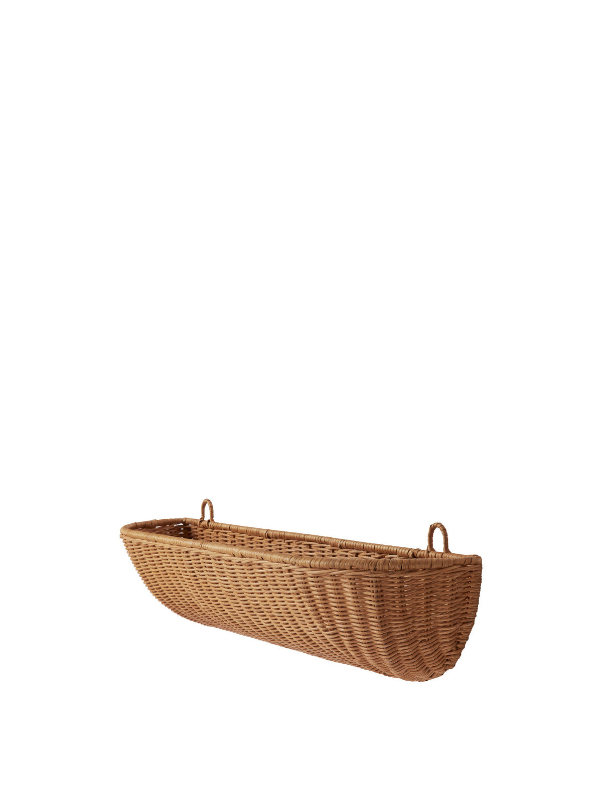 Braided Wall Pocket 75x25 in Natural präsentiert im Onlineshop von KAQTU Design AG. Wanddeko ist von Ferm Living