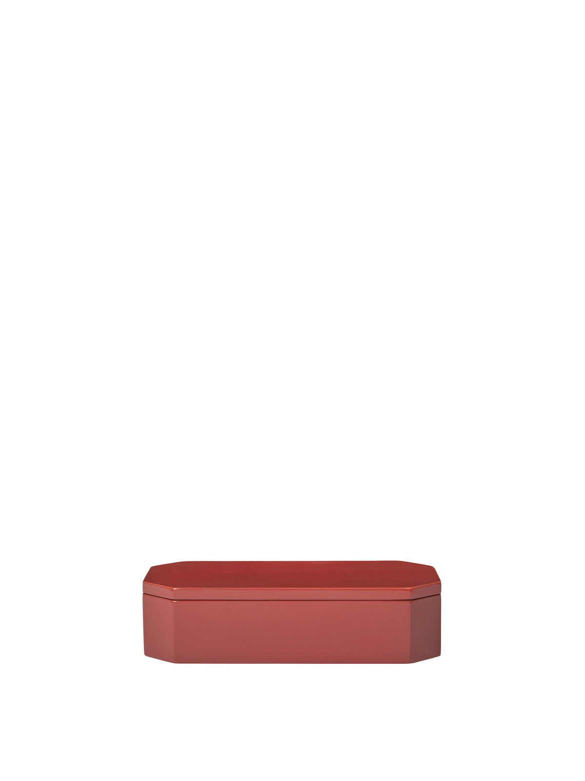 Nova Storage Box 20 x 10 in Picante Red präsentiert im Onlineshop von KAQTU Design AG. Aufbewahrungsbox ist von Ferm Living