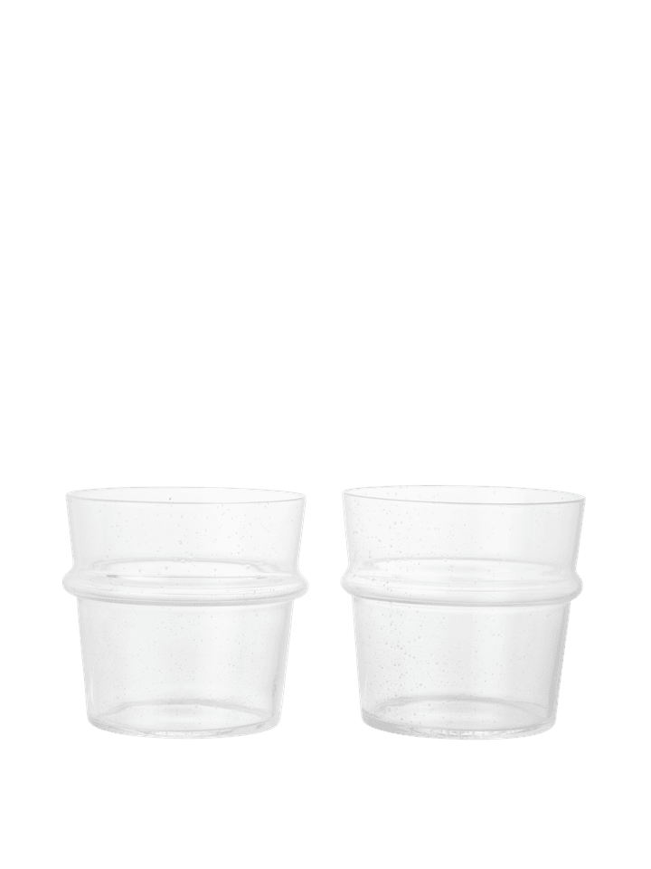 Boya Gläser  Low Set aus 2  in Klar präsentiert im Onlineshop von KAQTU Design AG. Kitchen ist von Ferm Living