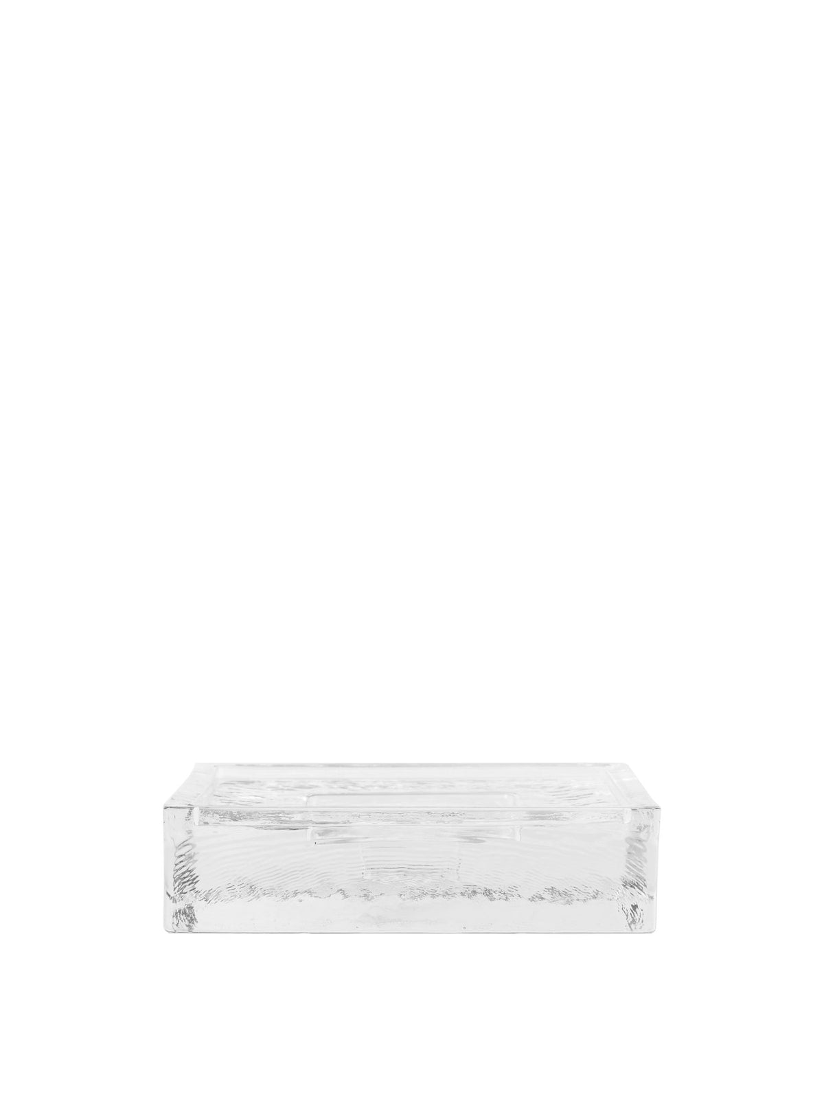 Gradia Candle Holder Square in Clear präsentiert im Onlineshop von KAQTU Design AG. Kerzenständer ist von Ferm Living