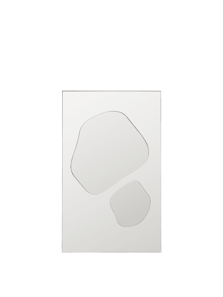 Folia Spiegel H82  in Silver präsentiert im Onlineshop von KAQTU Design AG. Wandspiegel ist von Ferm Living