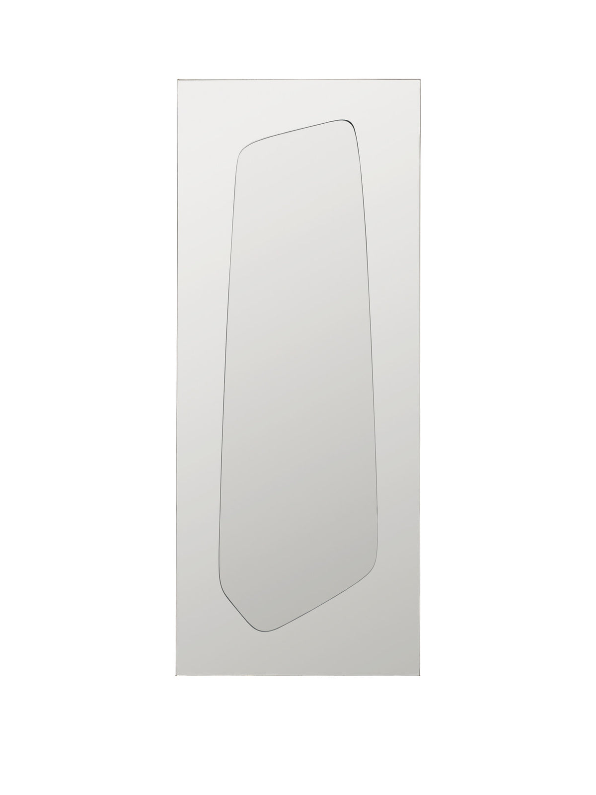 Folia Spiegel H135 in Silver präsentiert im Onlineshop von KAQTU Design AG. Wandspiegel ist von Ferm Living
