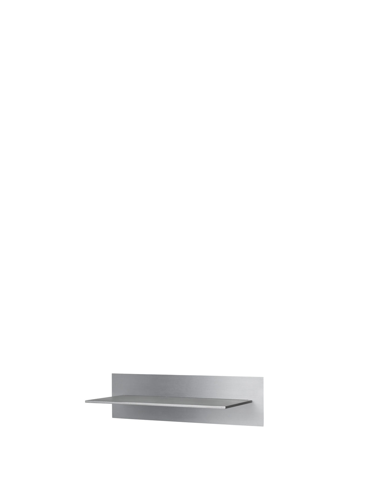 Lager Wandregal Single 35 in Aluminium präsentiert im Onlineshop von KAQTU Design AG. Wandregal ist von Ferm Living