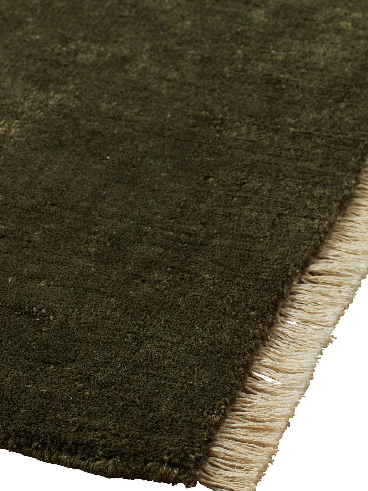Firth Jute Teppich 200 x 300 in Dark Olive präsentiert im Onlineshop von KAQTU Design AG. Teppich ist von Ferm Living