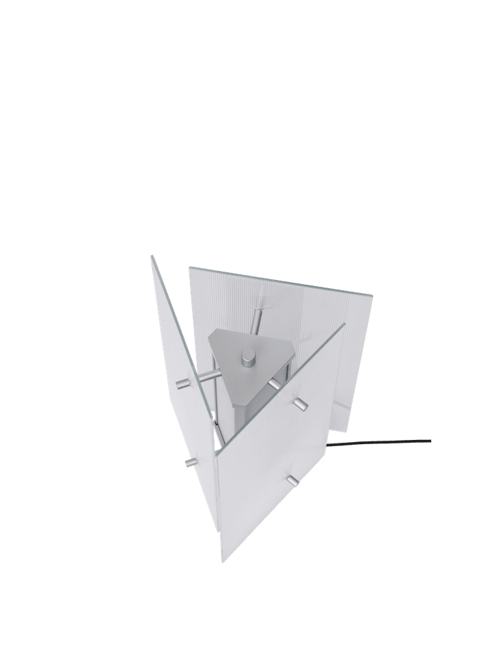 Elegante Oeste Tischlampe aus klarem Glas von Ferm Living, ideal für stilvolle Akzente in jedem Raum.