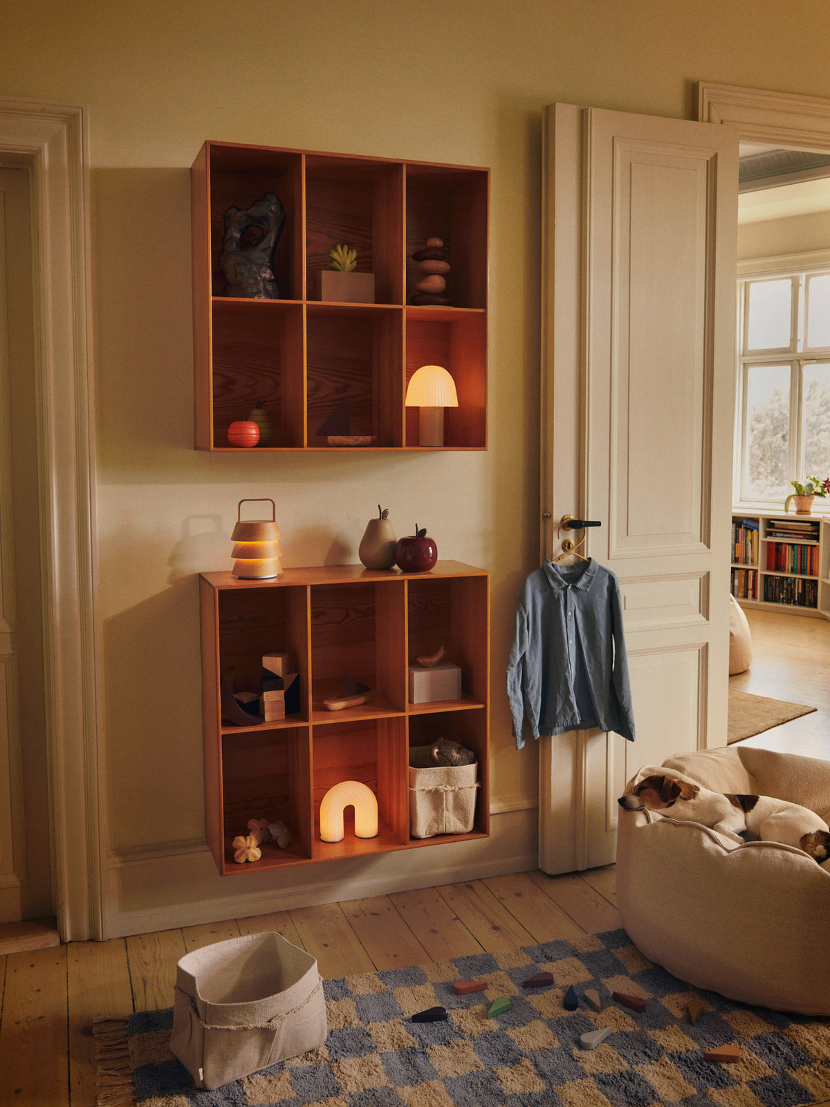 Hokan Textile Storage 18 x 30 in Natural präsentiert im Onlineshop von KAQTU Design AG. Aufbewahrungsbox ist von Ferm Living