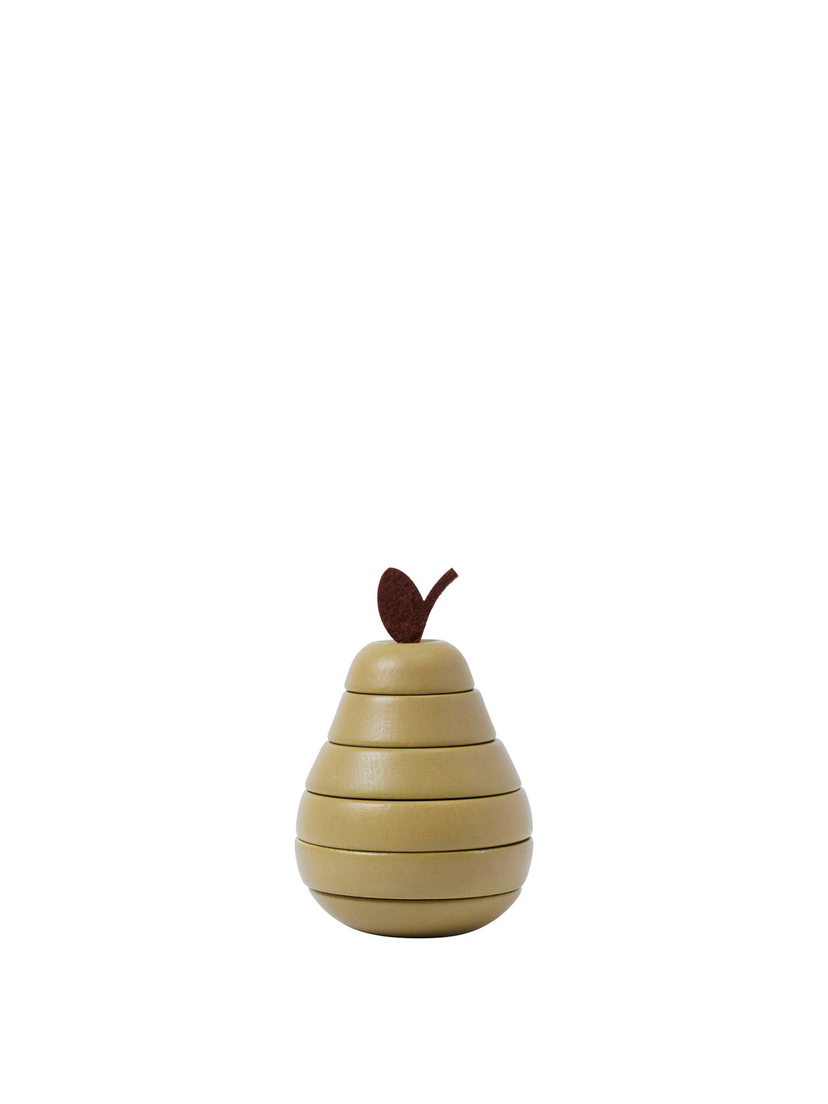 Stacking Apple and Pear Set of 2 in Multi präsentiert im Onlineshop von KAQTU Design AG. Spielzeug ist von Ferm Living