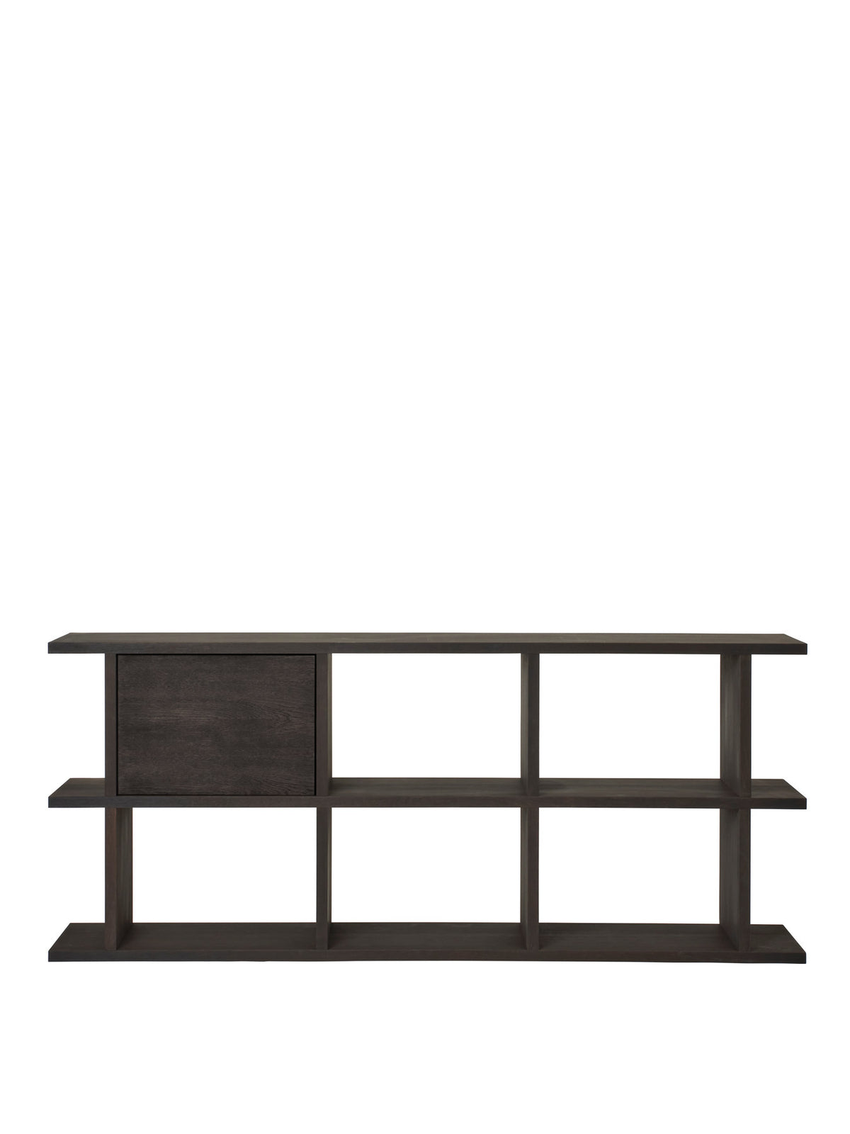 Kona Bücherregal Cabinet Insert in Dark Stained präsentiert im Onlineshop von KAQTU Design AG. Standregal ist von Ferm Living