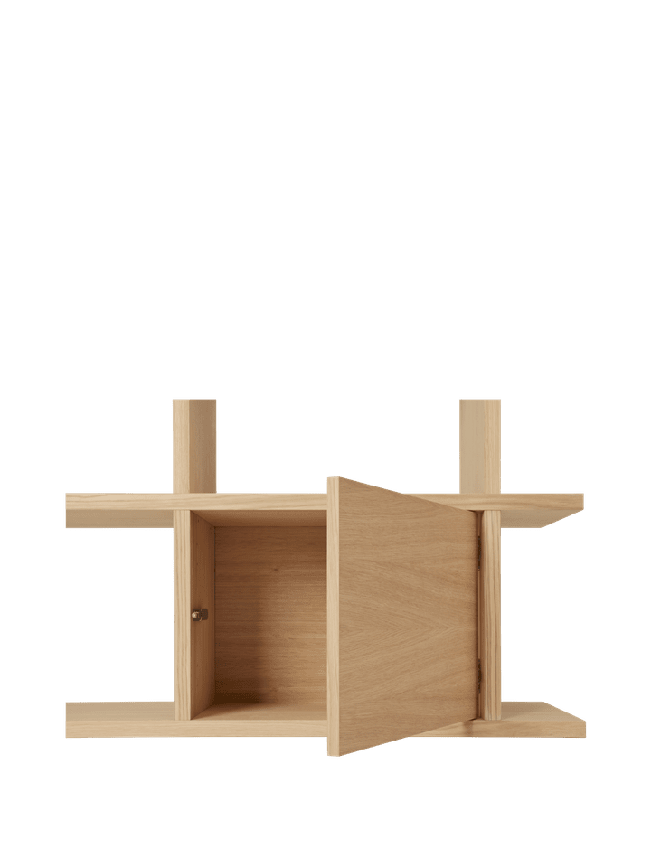 Modernes Kona Bücherregal Cabinet Insert von Ferm Living, gefertigt aus hochwertigem Material, perfekt für eine stilvolle Raumgestaltung.