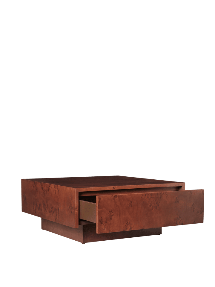 Burl Storage Couchtisch  in Dark Stained Burl präsentiert im Onlineshop von KAQTU Design AG. Couchtisch ist von Ferm Living
