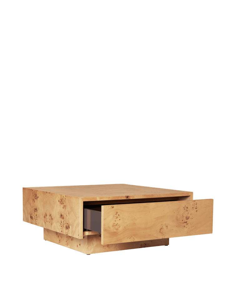 Burl Storage Couchtisch  in Natural präsentiert im Onlineshop von KAQTU Design AG. Couchtisch ist von Ferm Living