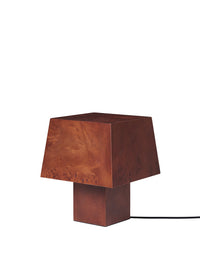Lampe de table en loupe