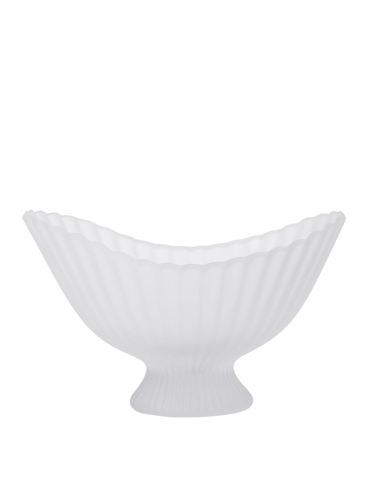 Fountain Glass Centrepiece in Frosted präsentiert im Onlineshop von KAQTU Design AG. Deko ist von Ferm Living