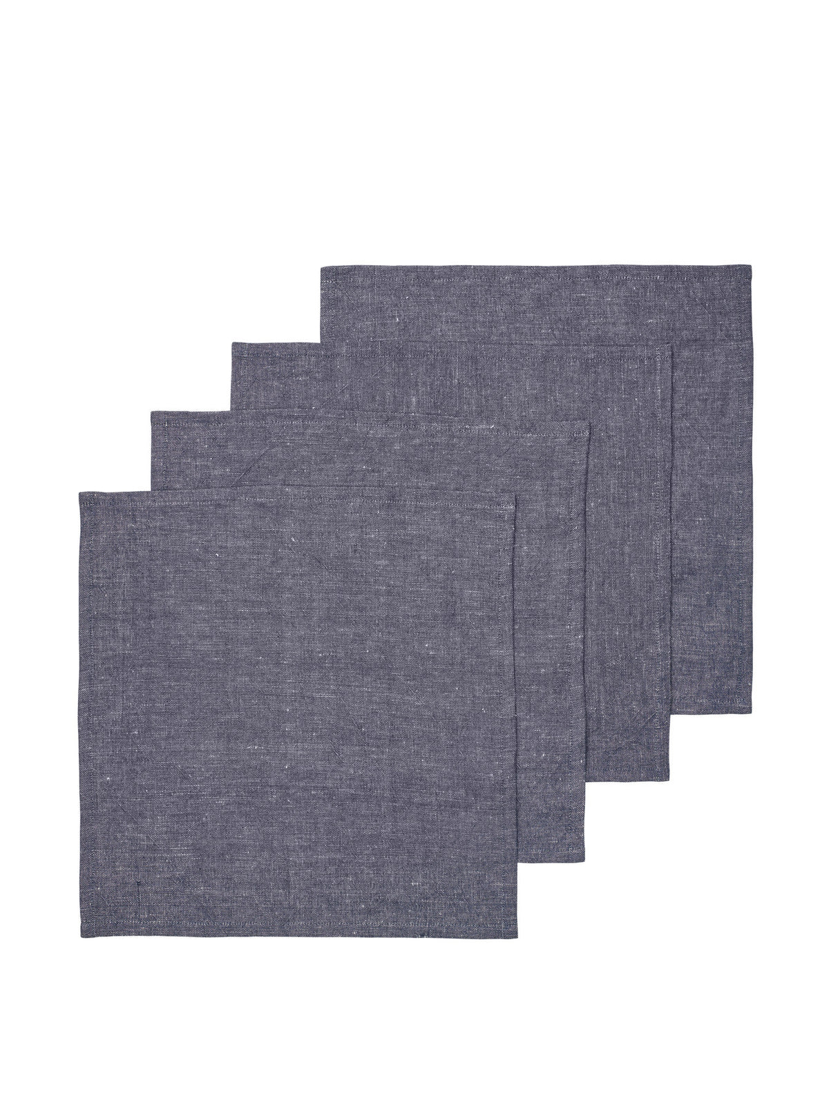 Hale Napkins Set of 4 in Indigo Blue präsentiert im Onlineshop von KAQTU Design AG. Servietten ist von Ferm Living