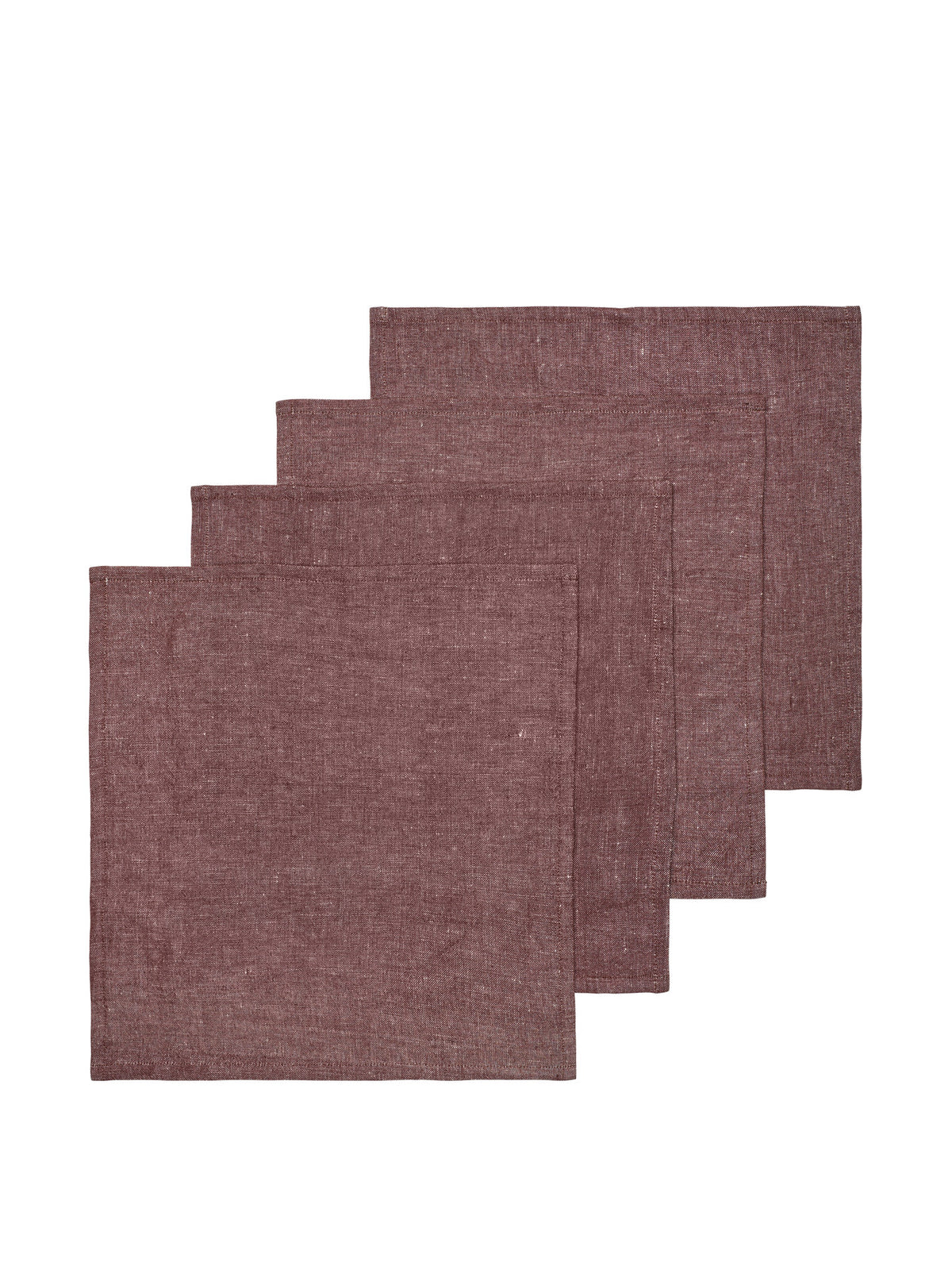 Hale Napkins Set of 4 in Chestnut präsentiert im Onlineshop von KAQTU Design AG. Servietten ist von Ferm Living