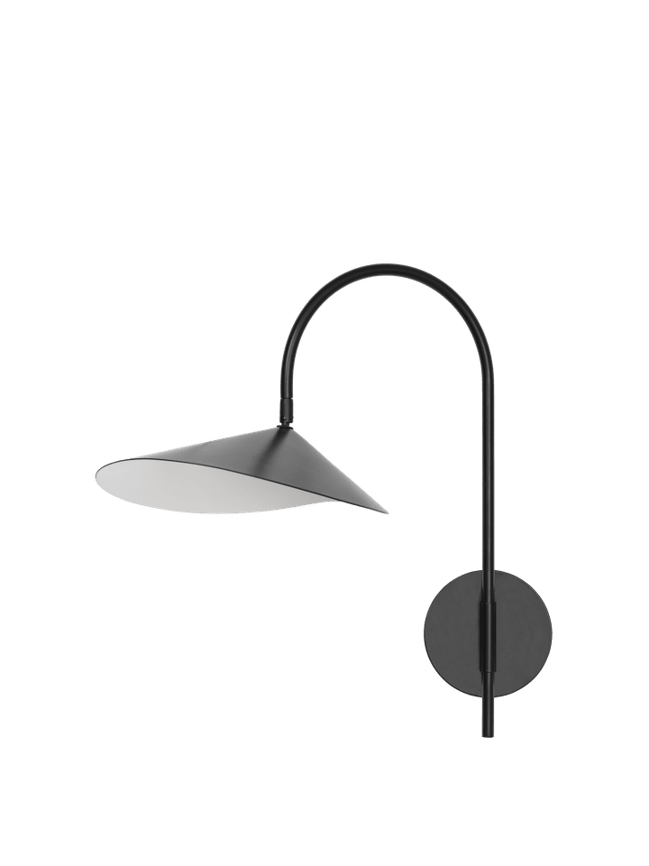 Arum Swivel Wandleuchte Hardwired in Black präsentiert im Onlineshop von KAQTU Design AG. Wandleuchte ist von Ferm Living