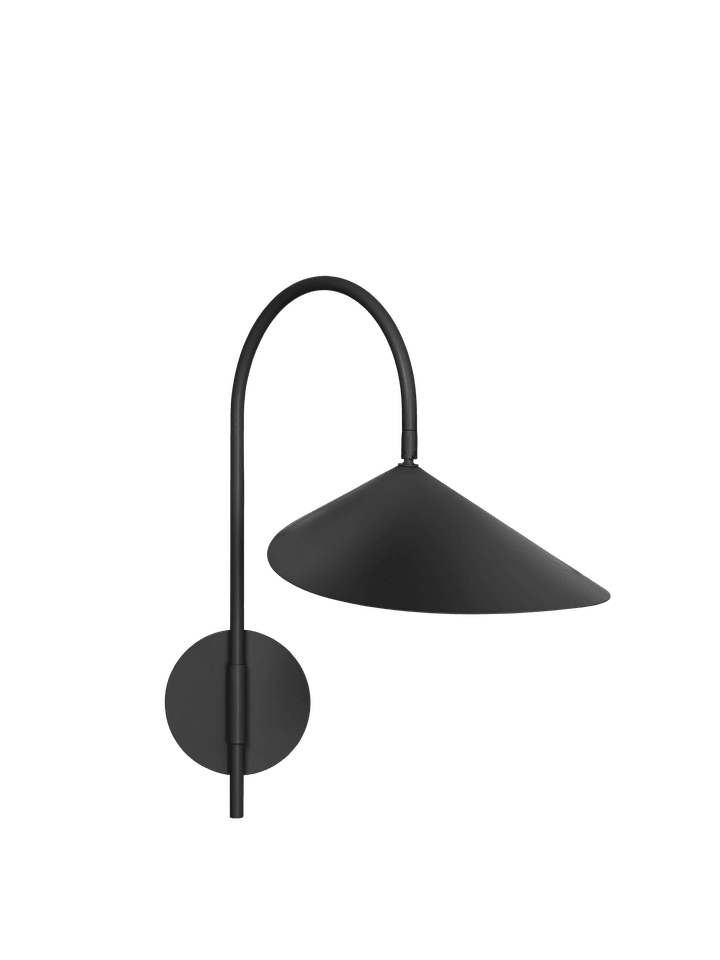 Arum Swivel Wandleuchte Hardwired in Black präsentiert im Onlineshop von KAQTU Design AG. Wandleuchte ist von Ferm Living