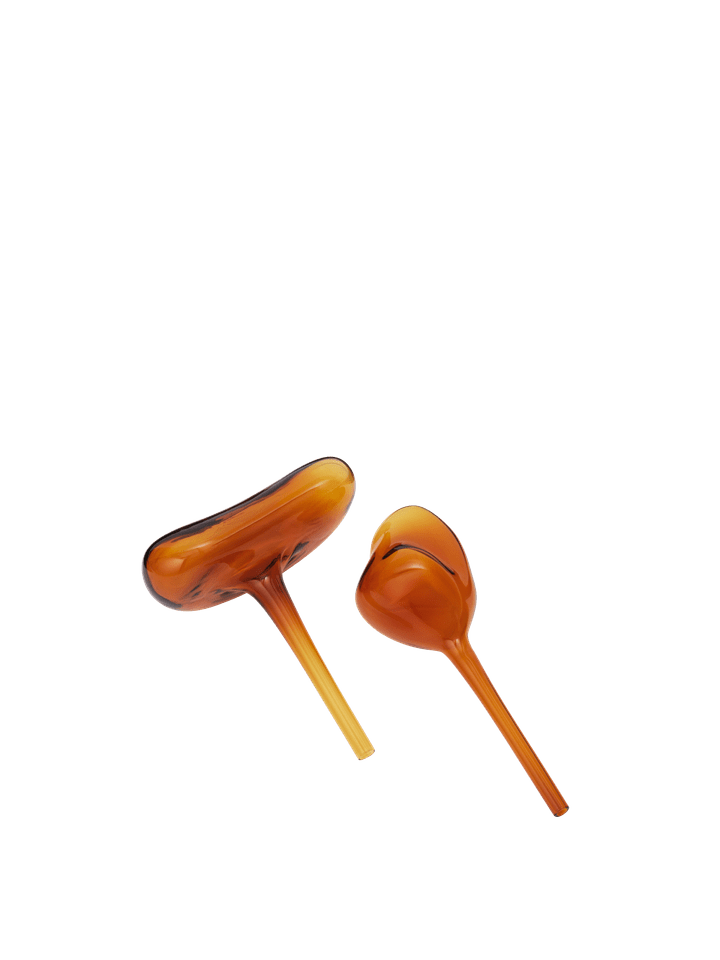 Mercury Water Globes Small Set of 2 in Amber präsentiert im Onlineshop von KAQTU Design AG. Pflanzentopfzubehör ist von Ferm Living