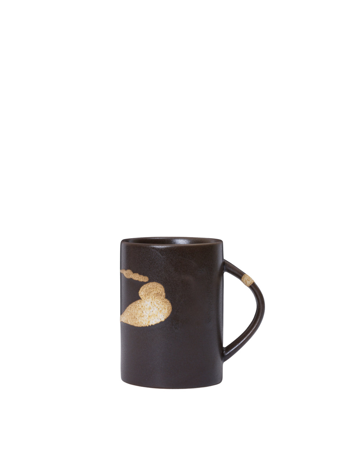 Koyo Mug in Dark Brown/Buff präsentiert im Onlineshop von KAQTU Design AG. Tasse ist von Ferm Living