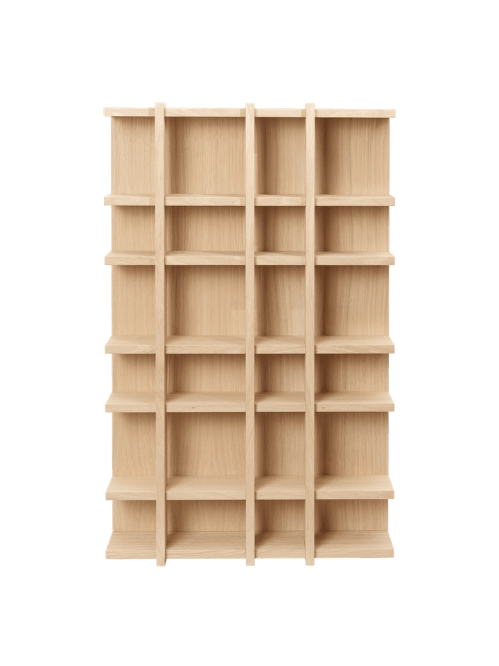Elegantes Tilem Wandregal 4x6 von Ferm Living, ideal für stilvolle Akzente und funktionale Ordnung in jedem Raum.