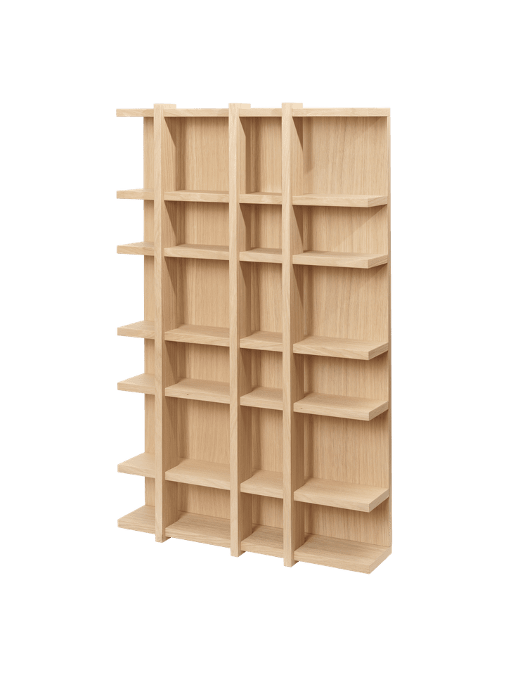 Modernes Tilem Wandregal 4x6 von Ferm Living, perfekt für kreative Raumgestaltung und praktische Aufbewahrungslösungen.