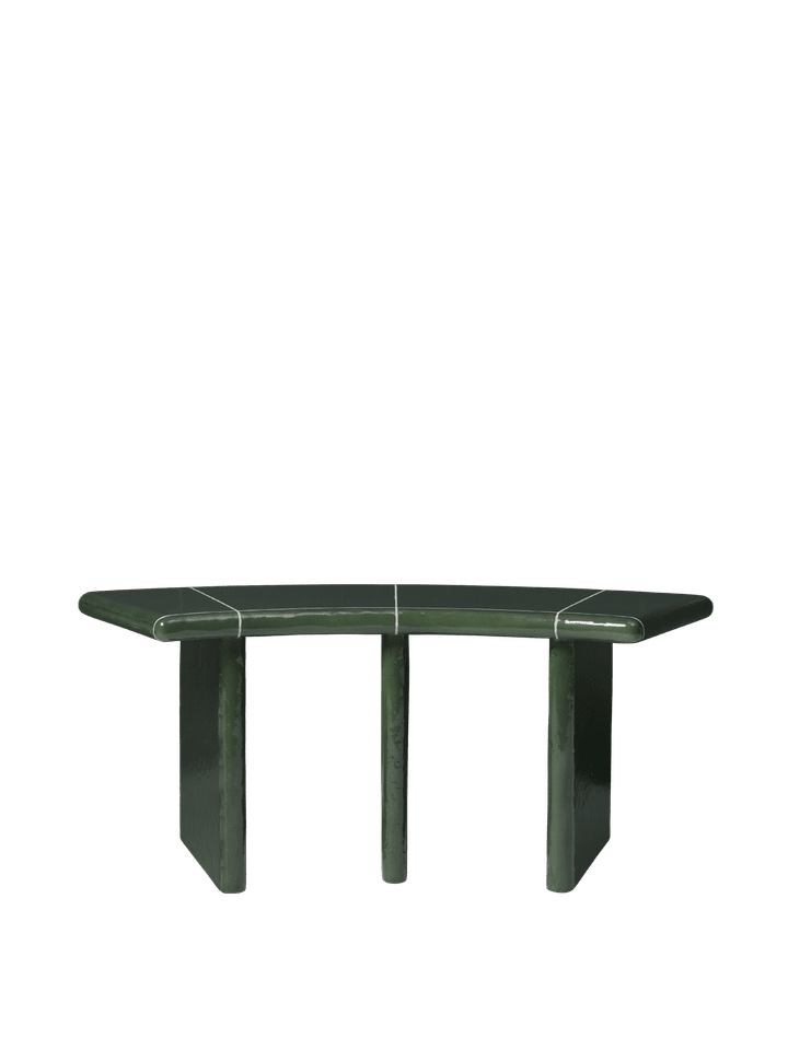 Deya Gartenbank 110 in Dark Green präsentiert im Onlineshop von KAQTU Design AG. Gartenbank ist von Ferm Living