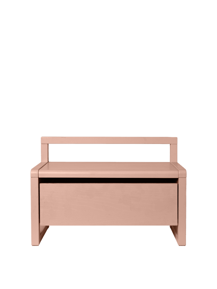 Little Architect Bank mit Stauraum in Rose präsentiert im Onlineshop von KAQTU Design AG. Sitzbank ist von Ferm Living