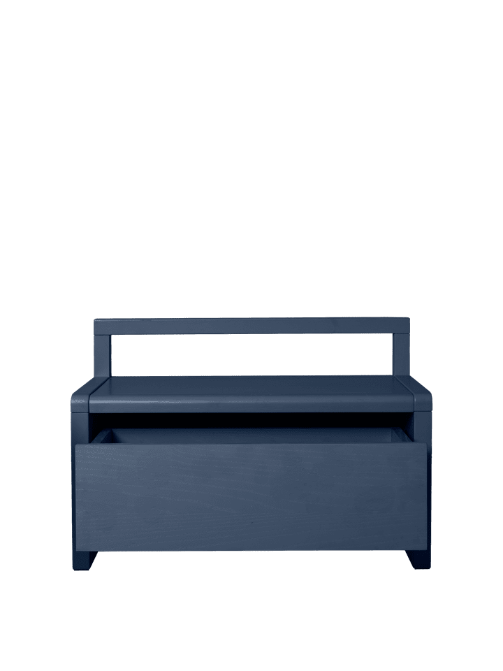 Little Architect Bank mit Stauraum in Dark Blue präsentiert im Onlineshop von KAQTU Design AG. Sitzbank ist von Ferm Living