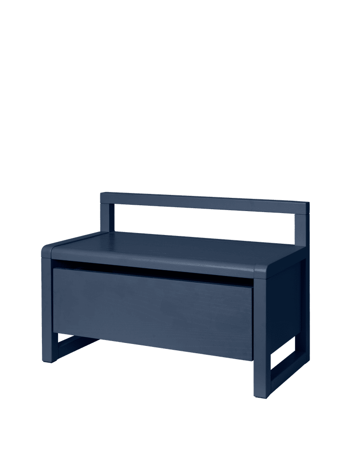 Little Architect Bank mit Stauraum in Dark Blue präsentiert im Onlineshop von KAQTU Design AG. Sitzbank ist von Ferm Living