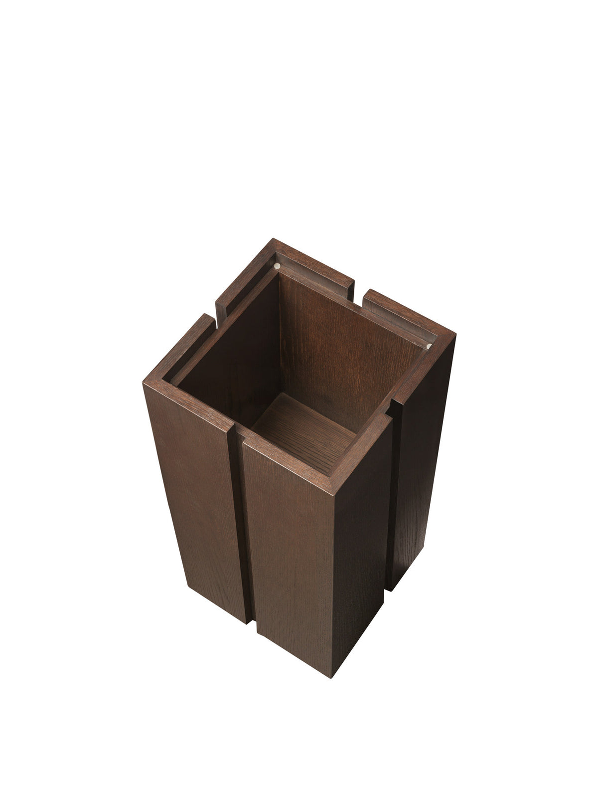 Parcel Podest H60 in Dunkel gebeizt präsentiert im Onlineshop von KAQTU Design AG. Podest ist von Ferm Living