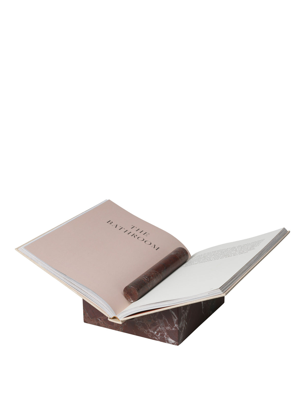 Tvara Book Stand in Rosso Levanto präsentiert im Onlineshop von KAQTU Design AG. Buchstütze ist von Ferm Living