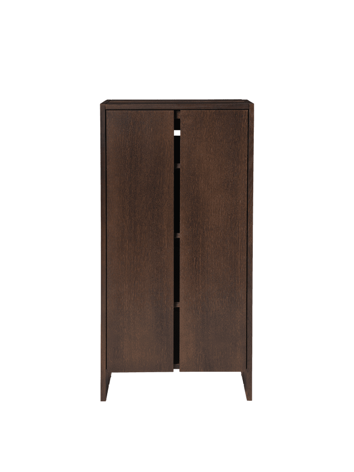 Parcel Hallway Cabinet H110  in Dark Stained Oak präsentiert im Onlineshop von KAQTU Design AG. Cabinet ist von Ferm Living