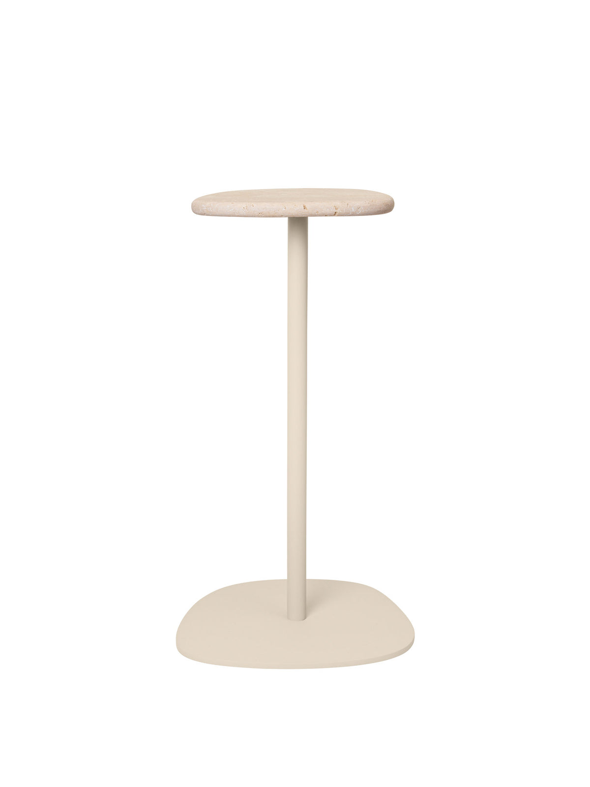 Plyo Accent Table in Light Cashmere präsentiert im Onlineshop von KAQTU Design AG. Beistelltisch ist von Ferm Living