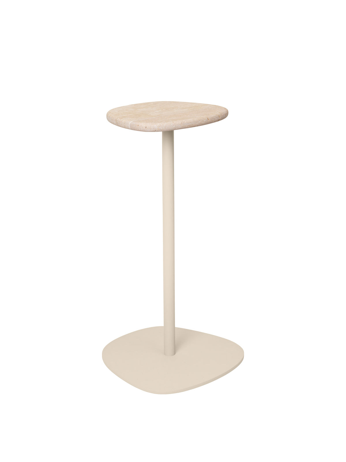 Plyo Accent Table in Light Cashmere präsentiert im Onlineshop von KAQTU Design AG. Beistelltisch ist von Ferm Living