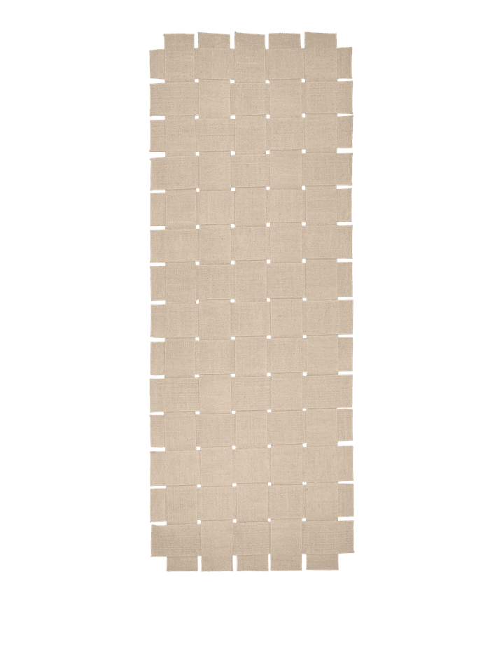 Foundation Runner 80 x 200  in Cashmere präsentiert im Onlineshop von KAQTU Design AG. Teppich ist von Ferm Living