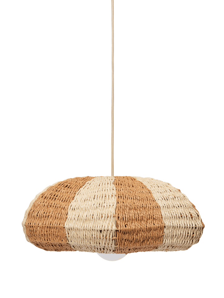 Rivan Lampenschirm Paper  in Natural/Off-white präsentiert im Onlineshop von KAQTU Design AG. Lampenschirm ist von Ferm Living