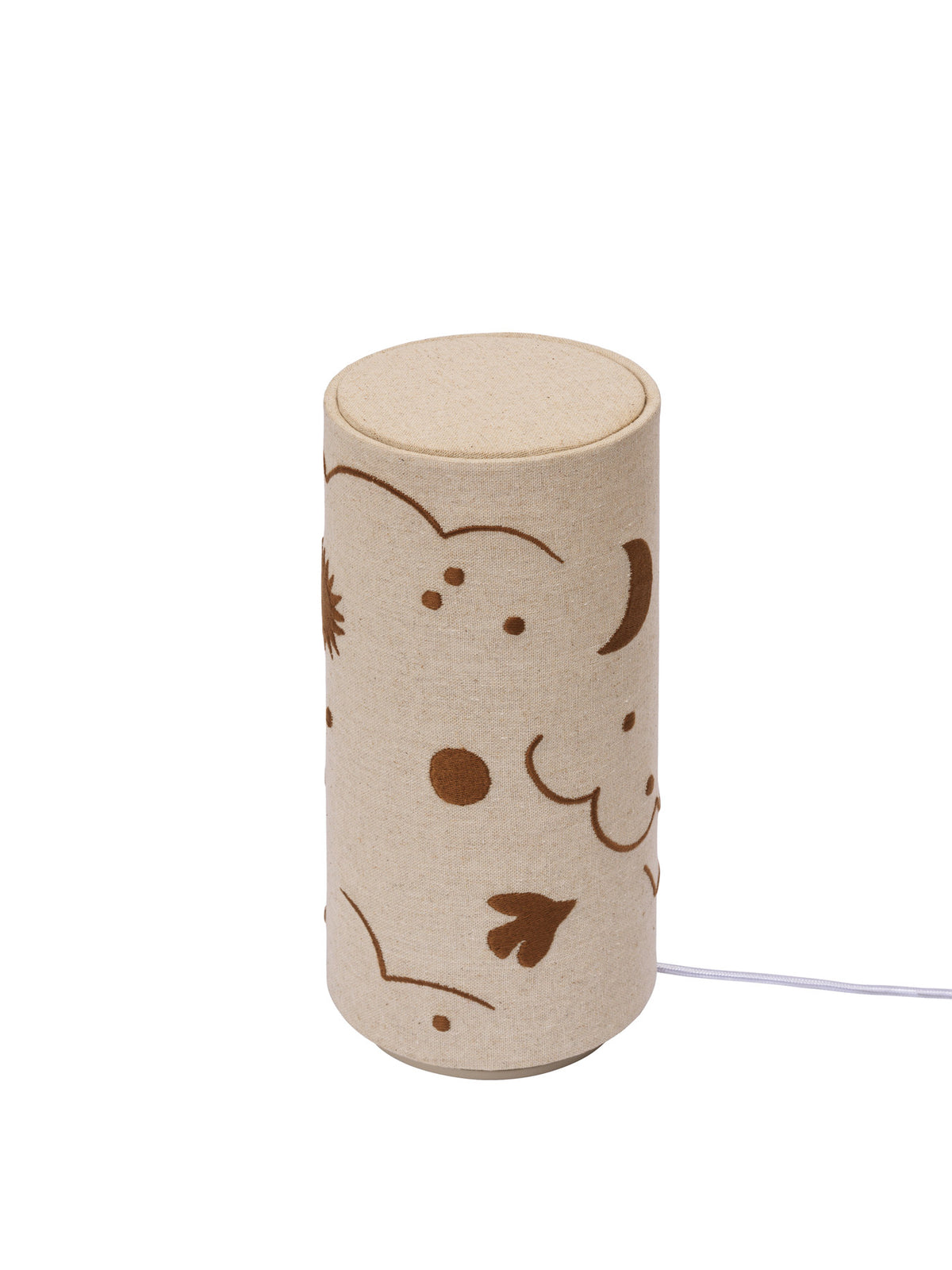 Skye Tischlampe in Natural/Bronze präsentiert im Onlineshop von KAQTU Design AG. Tischleuchte ist von Ferm Living