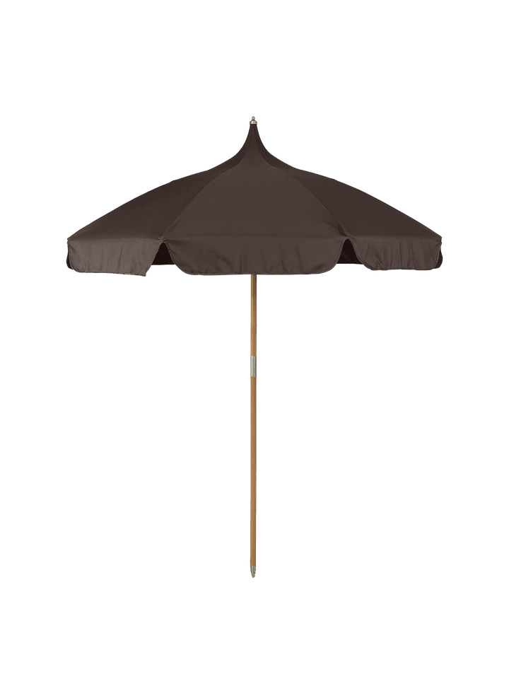 Lull Sonnenschirm  in Dark Chocolate präsentiert im Onlineshop von KAQTU Design AG. Sonnenschirm ist von Ferm Living