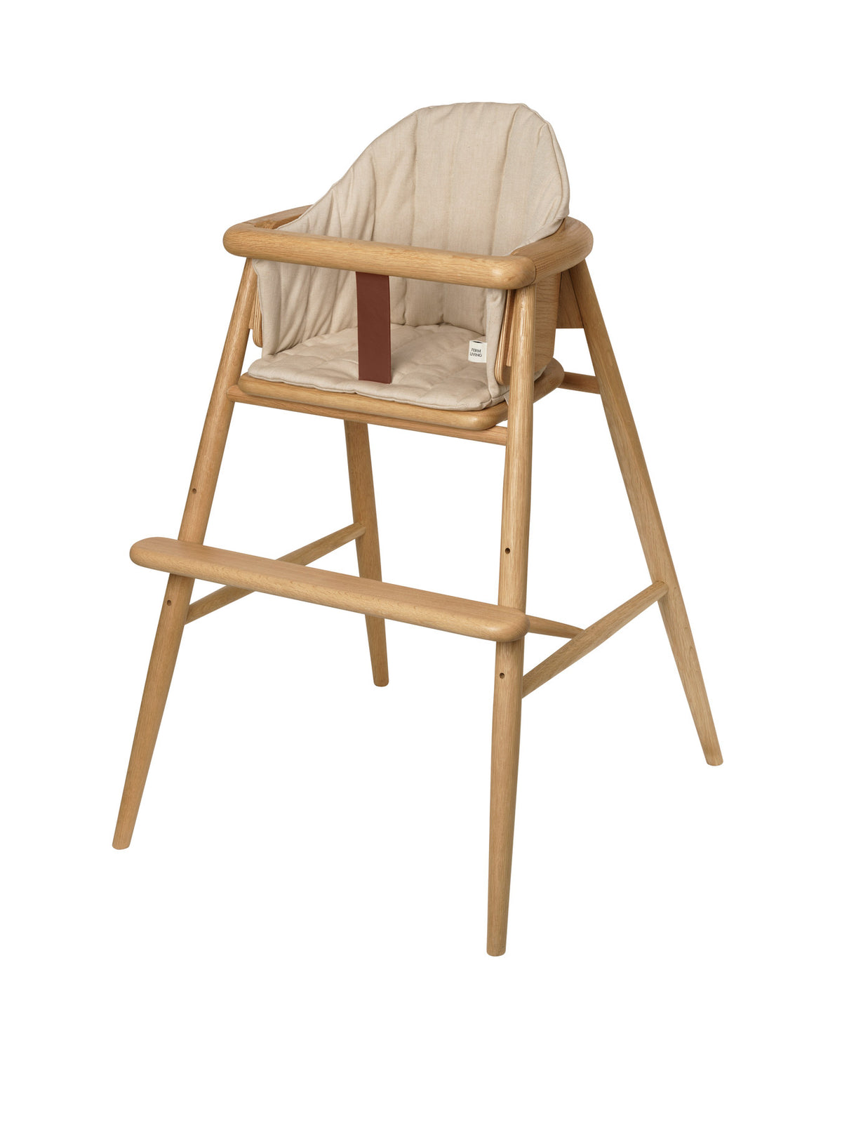 Muru High Chair Cushion in Sand präsentiert im Onlineshop von KAQTU Design AG. Sitzkissen ist von Ferm Living