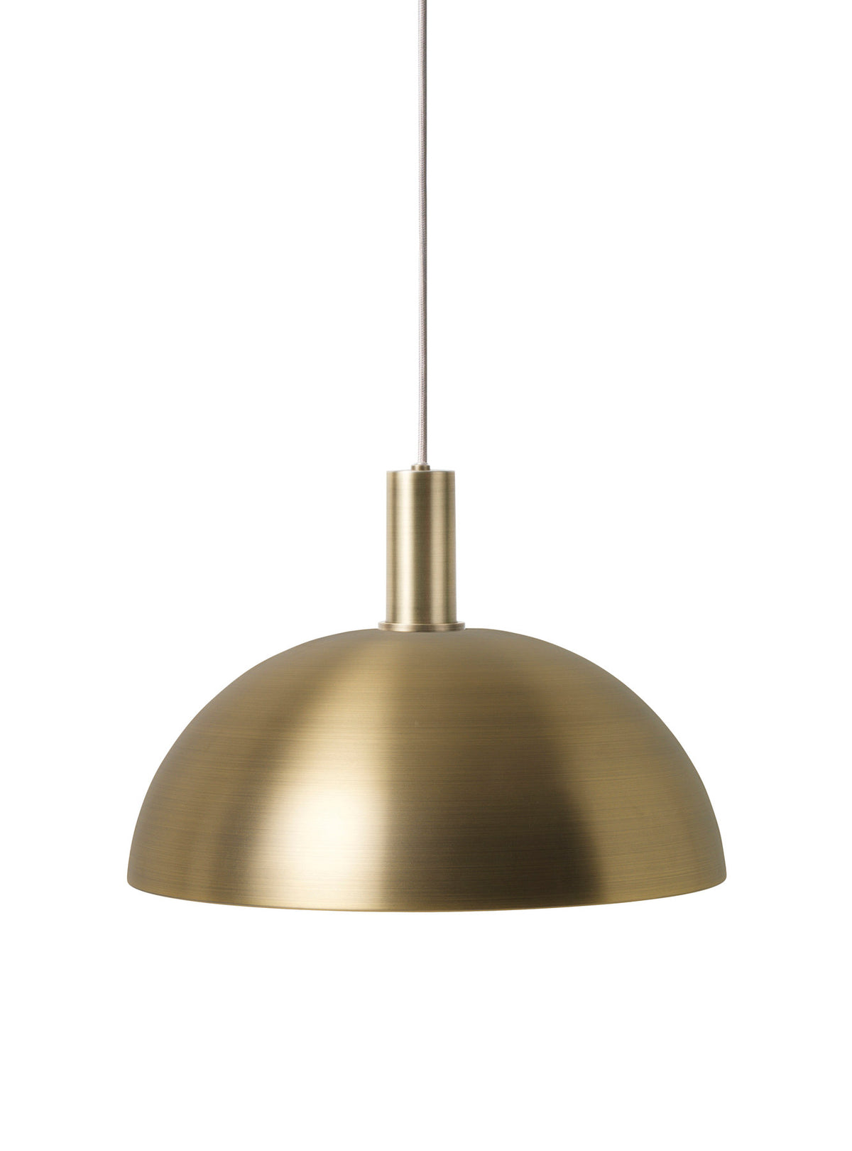 Collect Pendellampe tief in Messing präsentiert im Onlineshop von KAQTU Design AG. Pendelleuchte ist von Ferm Living