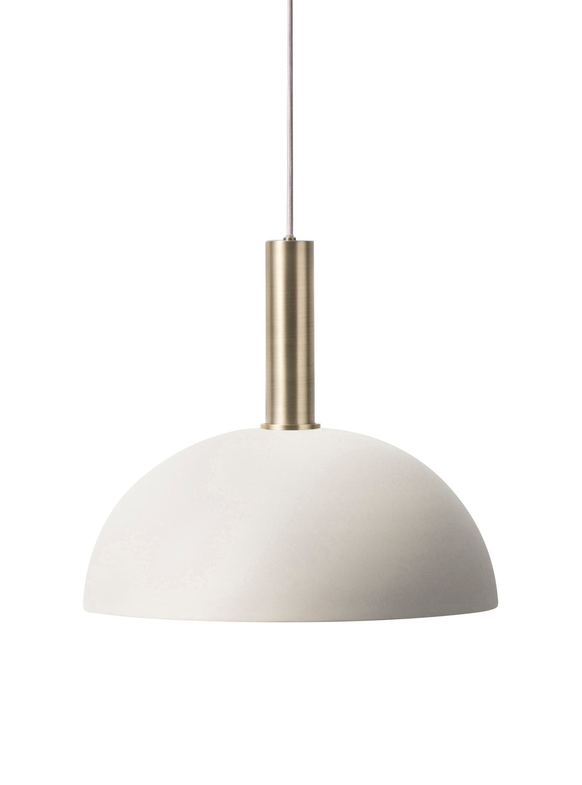 Collect Pendellampe hoch in Messing präsentiert im Onlineshop von KAQTU Design AG. Pendelleuchte ist von Ferm Living