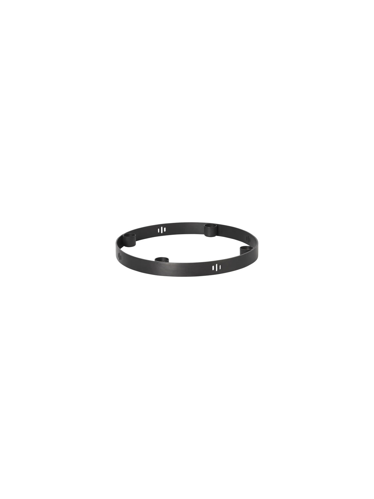 Kerzenhalter Ring in Messing matt präsentiert im Onlineshop von KAQTU Design AG. Kerzenständer ist von Ferm Living