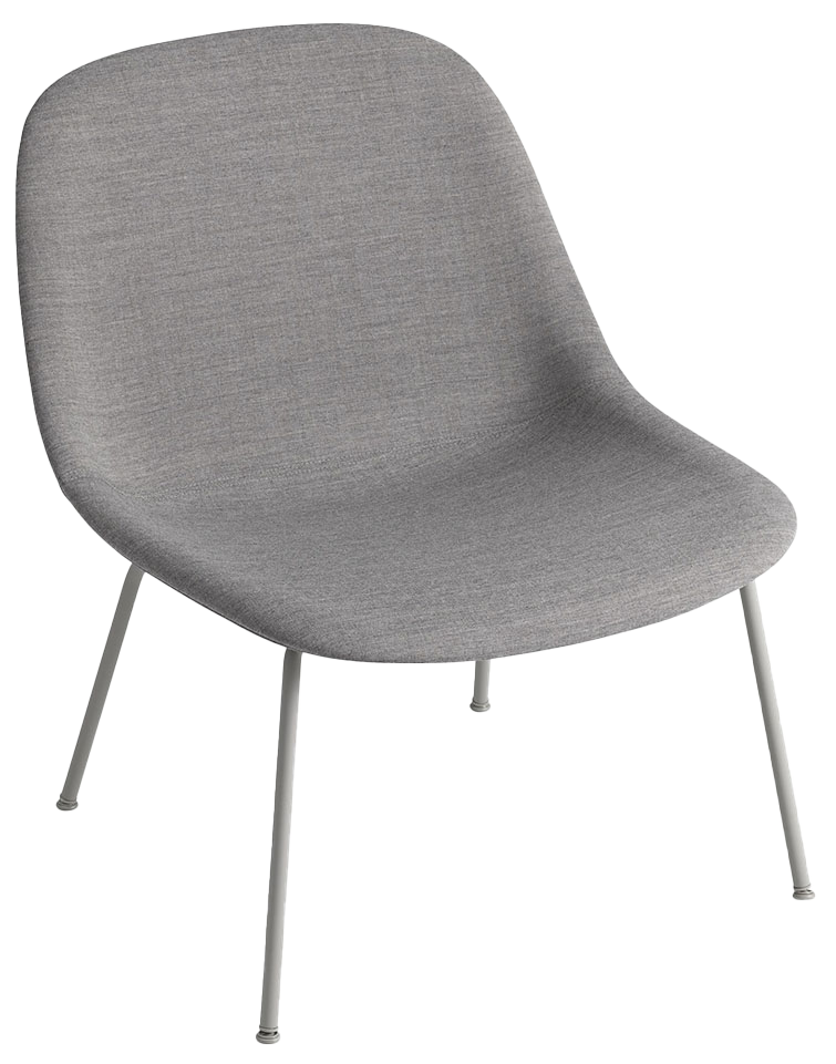 Fiber Lounge Sessel in Grau präsentiert im Onlineshop von KAQTU Design AG. Sessel ist von Muuto