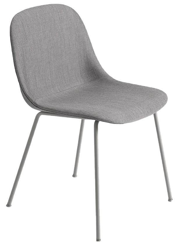 Fiber Side Stuhl in Grau präsentiert im Onlineshop von KAQTU Design AG. Schalenstuhl ist von Muuto